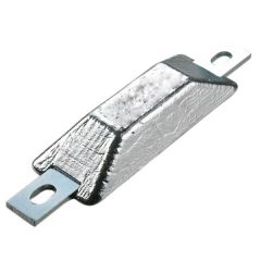 BAC Zinkanode BERA-5 – Zink Opferanode 0,5 kg mit 140 mm Lochabstand