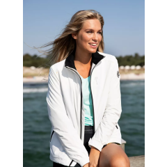 Pelle Petterson Womens Crew Jacket – White | Wasserdichte Damen Segel- und Freizeitjacke