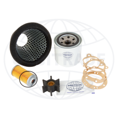 Orbitrade Servicekit für Yanmar 2QM20, 3QM30, 3HM – Komplettes Wartungsset für Bootsmotoren