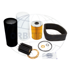 Orbitrade Servicekit für Yanmar 6LY – Komplettes Wartungsset mit Filtern & Impeller