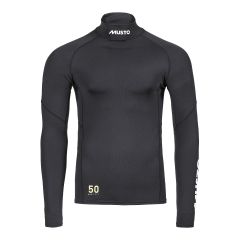 Musto Championship Langarm Rash Guard Herren – UV-Shirt Schwarz