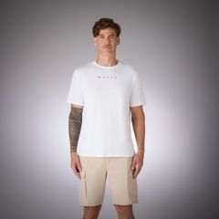 Musto Men's EVO Sunblock Yacht Short-Sleeve T-Shirt – White – Leichtes Segel T-Shirt mit UV-Schutz UPF 50+