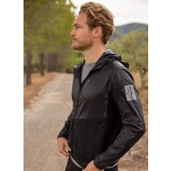 Pelle Petterson Men’s Arc Mesh Jacket – Ink | Winddichte leichte Herren Lauf- und Outdoorjacke
