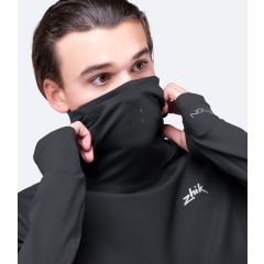 Zhik Mens ZhikMotion™ UPF50+ Long Sleeve Hooded Top – Anthracite | Funktionales Baselayer mit Kapuze für Segeln & Outdoor