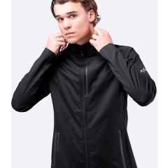 Zhik Mens 3 Layer Softshell Jacket – Black | Atmungsaktive Softshell Jacke als Midlayer für Segeln & Outdoor