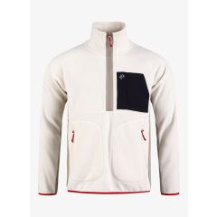 Pelle Petterson Mens Loft Sweater – Bleached Sand | Leichter Fleece Pullover aus recyceltem Material