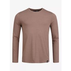 Petterson Merboo Herren Langarm-T-Shirt – Toffee
