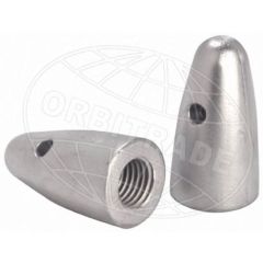 Orbitrade Zinkanode für 25–30 mm Welle (¾ Zoll) – für Volvo Penta – ersetzt OEM 833913