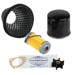 Orbitrade Servicekit für Yanmar 1GM & 1GM10 – Komplettes Wartungsset mit Filtern und Impeller
