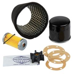 Orbitrade Servicekit für Yanmar 2GM & 3GM – Wartungsset mit Filtern & Impeller