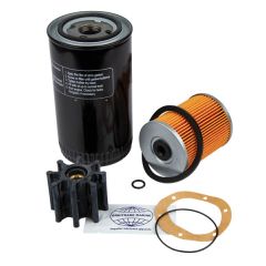 Orbitrade Servicekit für Yanmar 4LH – Ölfilter, Kraftstofffilter & Impeller