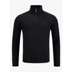 Pelle Petterson Mens P-Half Zip – Charcoal Melange | Sportlich-klassischer Herren Half-Zip