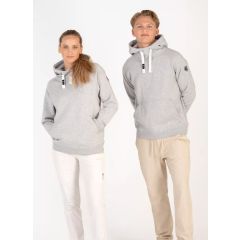 Pelle Petterson P-Snug Unisex Hoodie – Light Grey Melange | Sweatshirt mit Kapuze