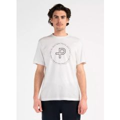 Pelle Petterson Perus Organic Logo Herren T-Shirt – White