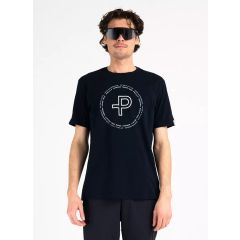 Pelle Petterson Perus Organic Logo Herren T-Shirt – Dark Navy