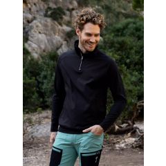 Pelle Petterson Mens Propulsion Halfzip – Ink | Elastisches Herren Half-Zip Funktionsshirt