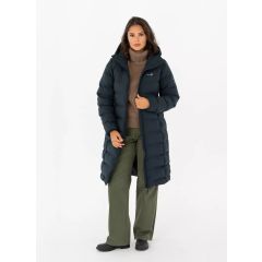 Pelle Petterson Commodus Padded Damenmantel – Dark Navy Blue – Warmer Wintermantel mit recycelter Wattierung