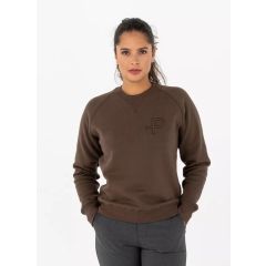 Pelle Petterson Womens P-Sweatshirt – Carob Brown | Komfortables Damen Sweatshirt