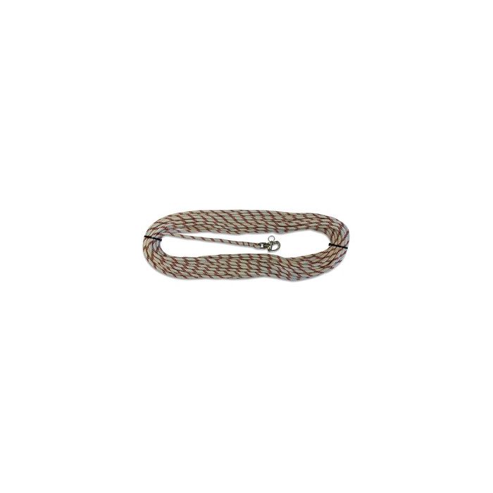 Liros Fall mit eingespleißtem Schlüsselschäkel (10 mm x 40 Meter, Weiß/Rot) main product photo