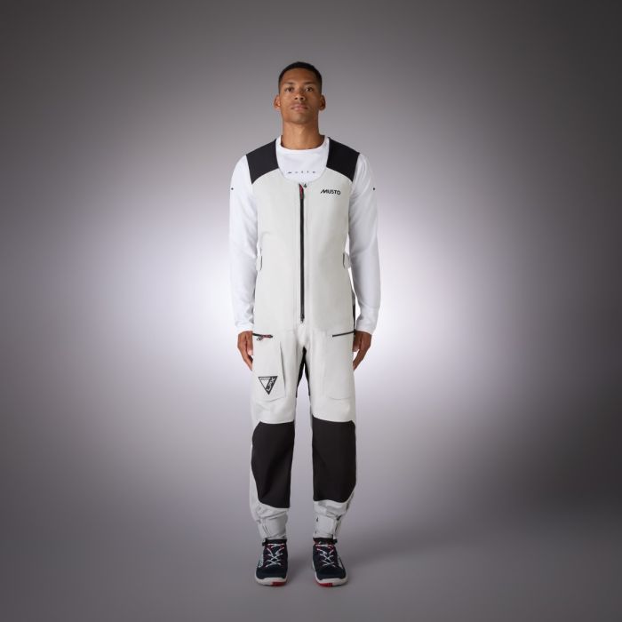 Musto Men's LPX GORE-TEX® Salopette 2.0 – Platinum – Technische Offshore- und Inshore Segelhose