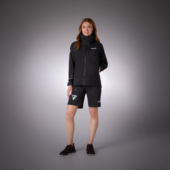Musto Women's LPX GORE-TEX® Jacket 2.0 – Black – Leichte wasserdichte Segeljacke für Damen