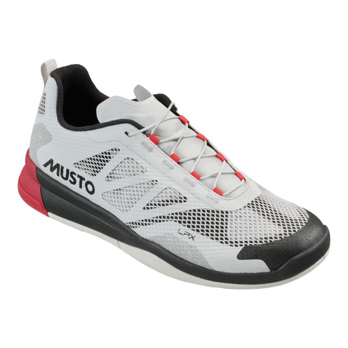 Musto Men's LPX Pro Trainer – Platinum – Leichte Segelschuhe für Inshore-Racing mit GripDeck™ Sohle