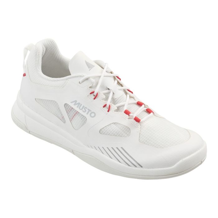 Musto Herren Dynamic Race Trainer – Offwhite | Leichter Performance Segelschuh mit GripDeck Sohle