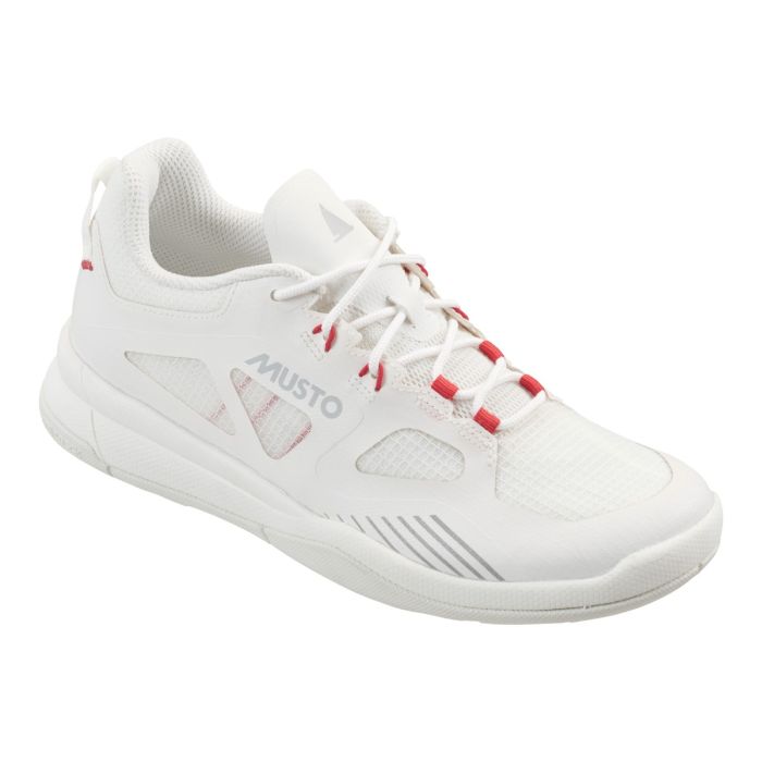 Musto Women's Dynamic Race Trainer – Offwhite – Leichte Segelschuhe für Damen mit GripDeck™ Sohle
