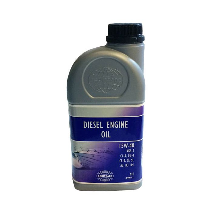 Orbitrade 15W-40 Marine Motoröl – 1L Spezialöl für 4-Takt-Dieselmotoren