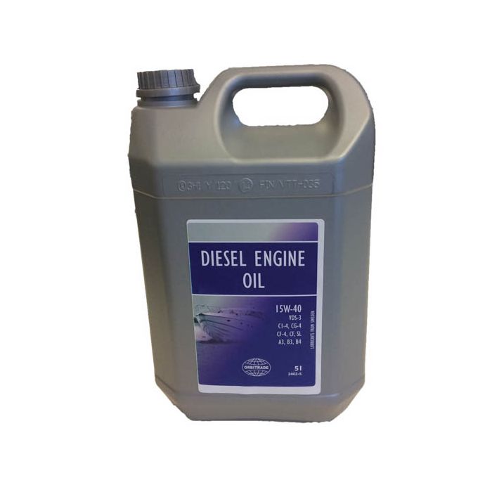 Orbitrade 15W-40 Marine Motoröl – 5L Spezialöl für 4-Takt-Dieselmotoren