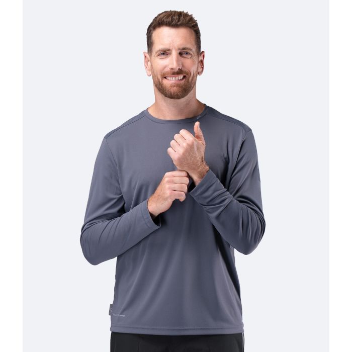 Zhik UVActive™ Herren Long Sleeve Tech Top – Slate
