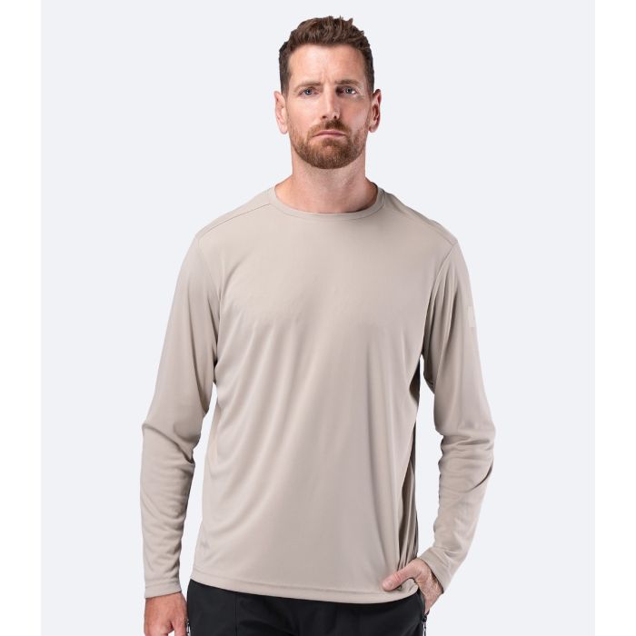 Zhik UVActive™ Herren Long Sleeve Tech Top – Stone