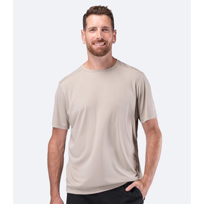 Zhik UVActive™ Herren Short Sleeve Tech Tee – Stone