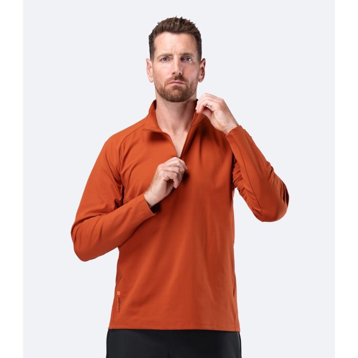 Zhik ZhikMotion™ Herren 1/4 Zip Top – Red Earth