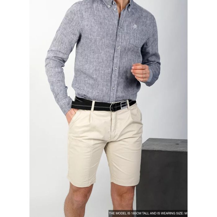 Pelle Petterson Crew Bermuda Herren Shorts – Light Beige Oak main product photo