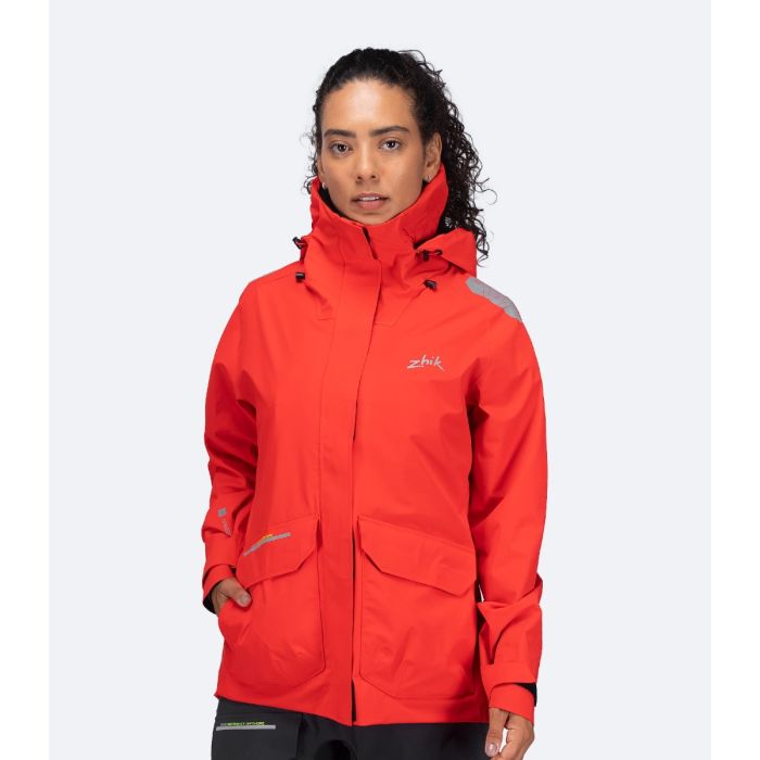 Zhik OFS600™ Damen Offshore Cruising Segeljacke – Flame Red main product photo