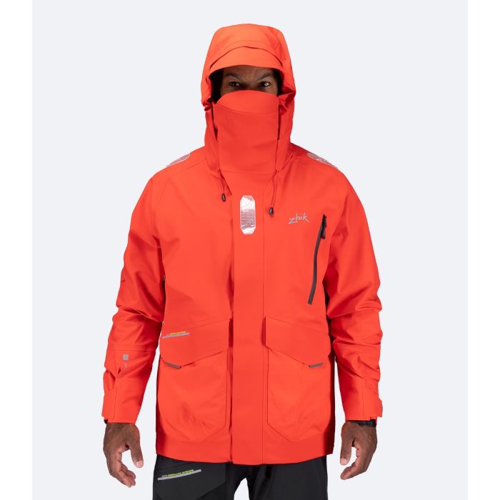 Zhik OFS700™ Herren Offshore Segeljacke – Flame Red – 3-Lagen Profi-Wetterschutz für Hochseesegler