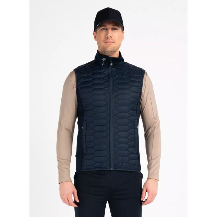 Pelle Petterson Levo Hybrid Herren Weste – Dark Navy Blue