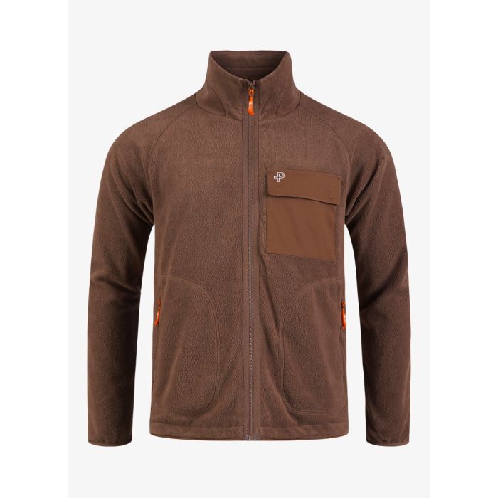 Pelle Petterson Loft Windbreaker Zip Unisex – Latte | Winddichter Fleece mit Stretch