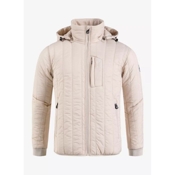 Pelle Petterson Mistral Herren Jacke – Macadamia Milk – Leichte, gefütterte Übergangsjacke mit Sorona®-Wattierung