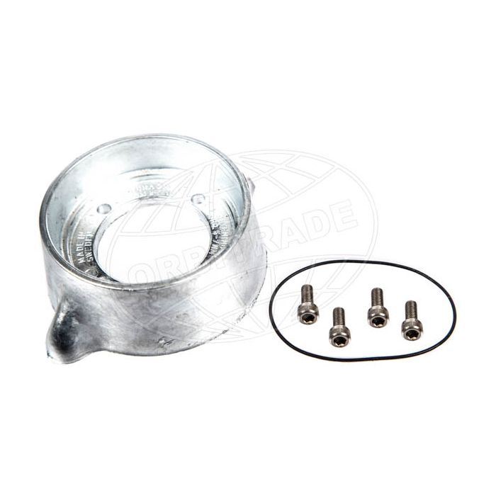 Orbitrade Zinkanodenring für Volvo Penta 110S – inkl. Schrauben & O-Ring – ersetzt OEM 875812