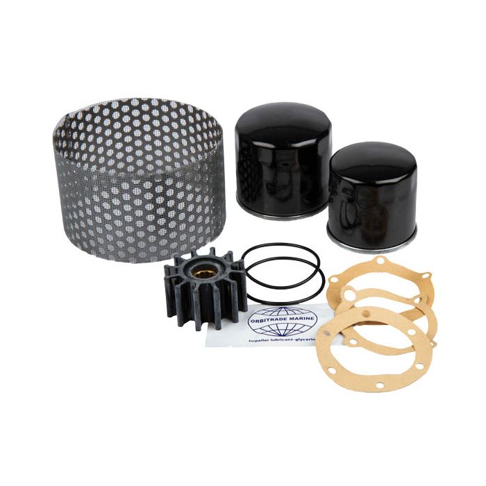 Orbitrade Servicekit für Yanmar 3JH3E & 3JH4E – Komplettes Wartungsset für Bootsmotoren