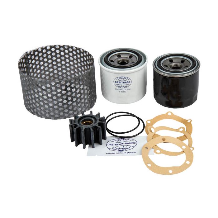 Orbitrade Servicekit für Yanmar 4JH, 4JH2, 4JH3 & 4JH4E – Komplettes Wartungsset für Schiffsdieselmotoren