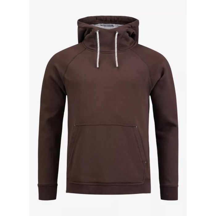 Pelle Petterson RYS Snug Herren Hoodie – Carob Brown – Sportlicher Kapuzenpullover mit gestickten Details