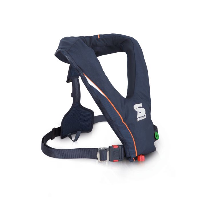SECUMAR SECUFIT 150N Automatische Rettungsweste für Ruderer, Paddler & Kanuten – Blau
