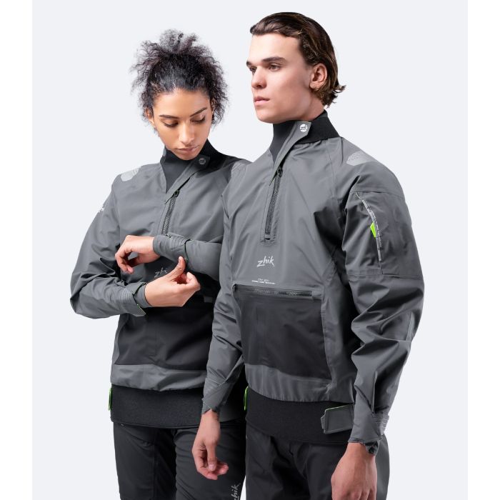 Zhik CST500™ Unisex Coastal Segel-Smock – Anthrazit – 3-Lagen Aroshell® für höchste Performance