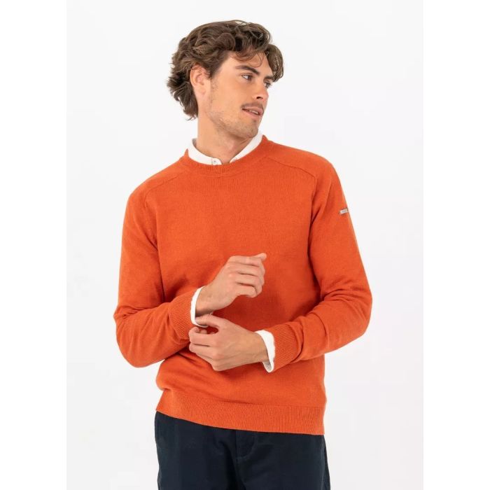 Pelle Petterson Mens Tiller Sweater – Berbere | Herren Pullover aus Bio-Baumwolle & Kaschmir