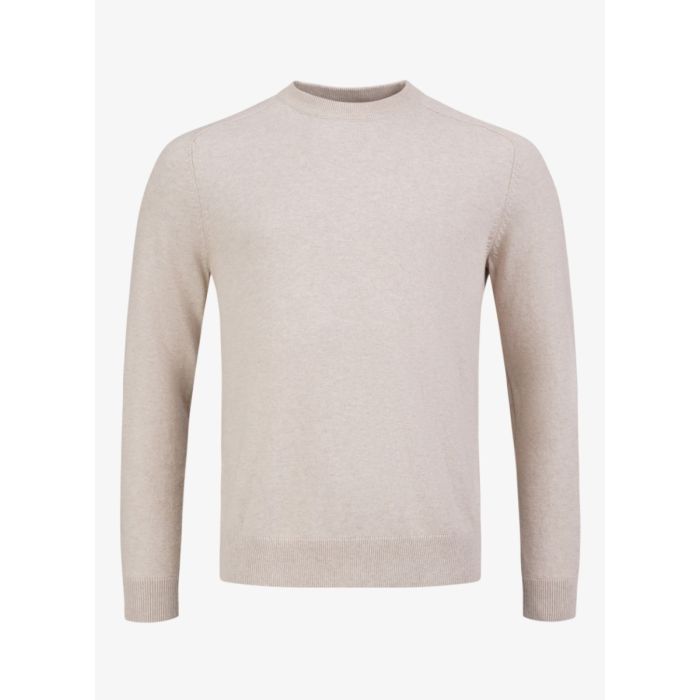 Pelle Petterson Mens Tiller Sweater – Light Beige Oak Melange | Eleganter Herren Pullover