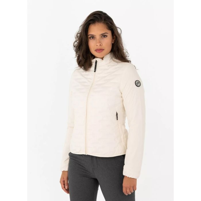 Pelle Petterson W Aura Down Jacket – Sand Dollar White | Leichte Damen Daunenjacke mit nachhaltiger Isolierung