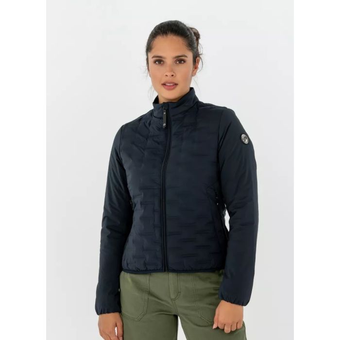 Pelle Petterson Womens Aura Down Jacket – Dark Navy Blue | Klassische Damen Daunenjacke